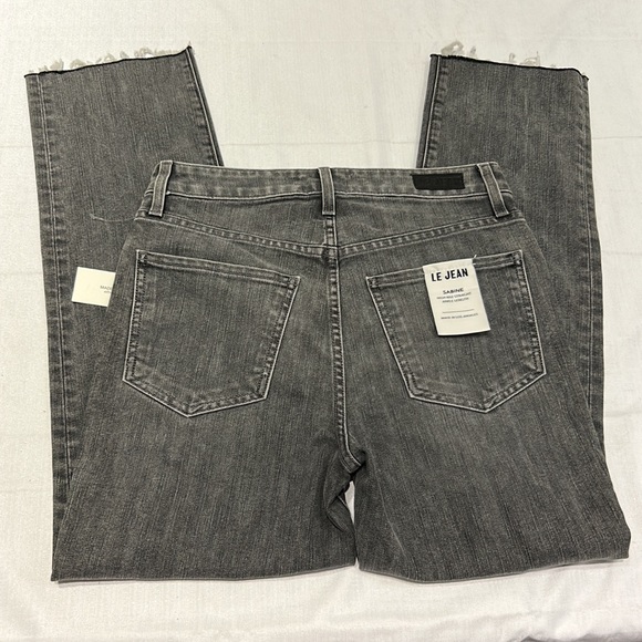 Le Jean By Charlie Gay Sabine High Rise Straight Ankle Length - Picture 5 of 7